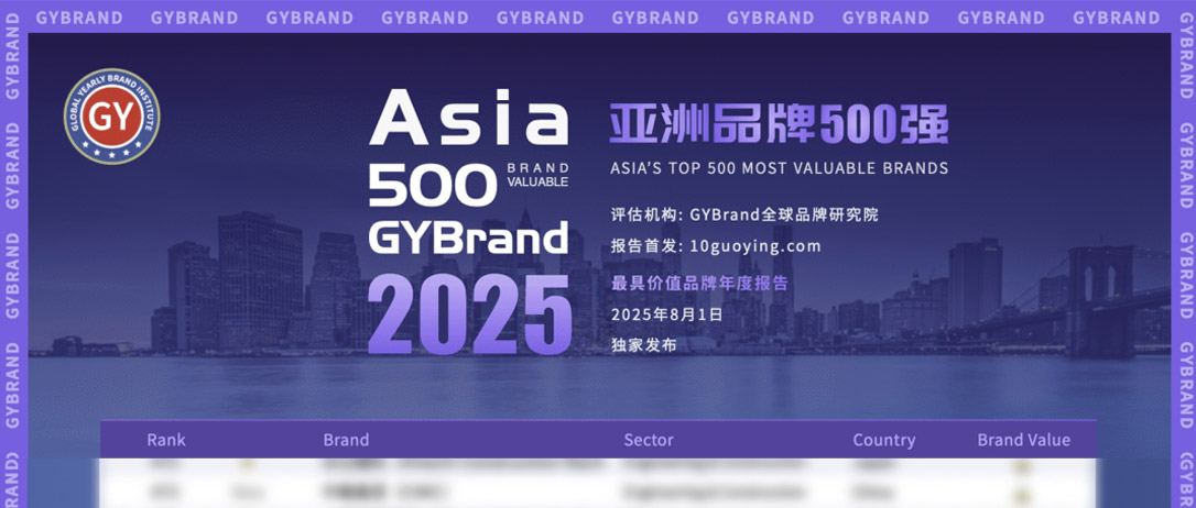 首次！神州数码入选2025年度亚洲品牌500强榜单